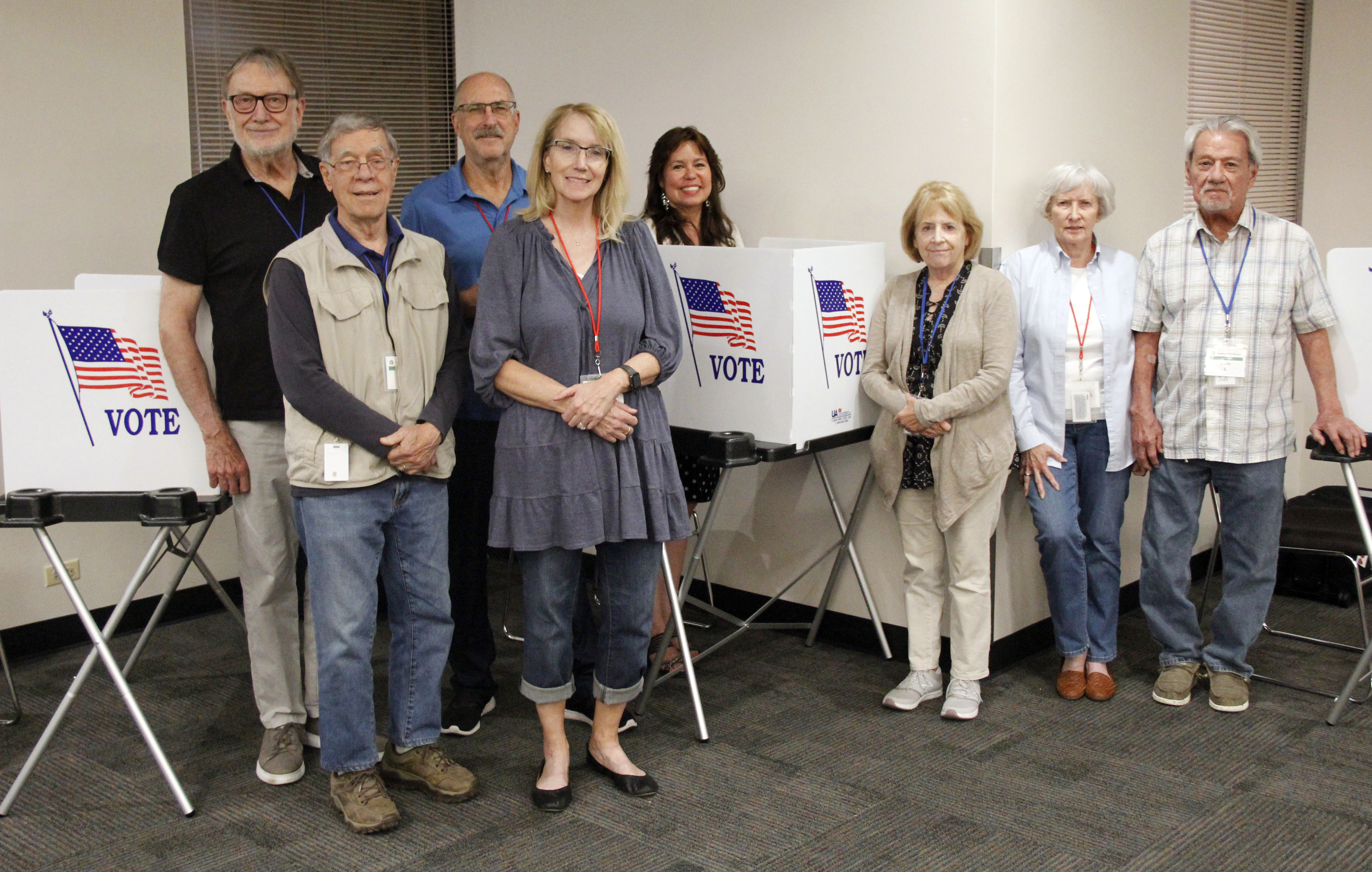 Election Judges at the Arapahoe Community College VSPC